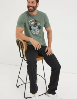 FatFace Better A Bad Day Trail T Shirt|Men View All