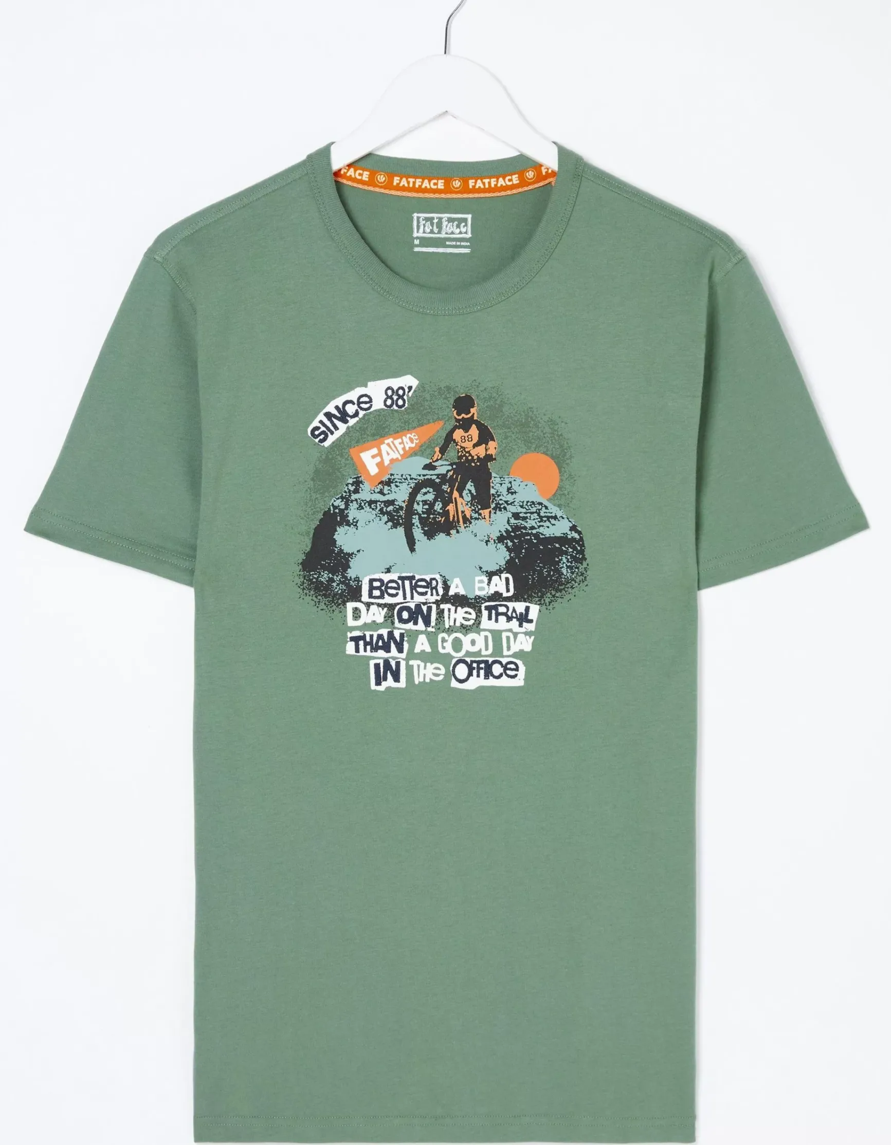 FatFace Better A Bad Day Trail T Shirt|Men View All