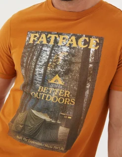 FatFace Better Outdoors Graphic T Shirt|Men View All