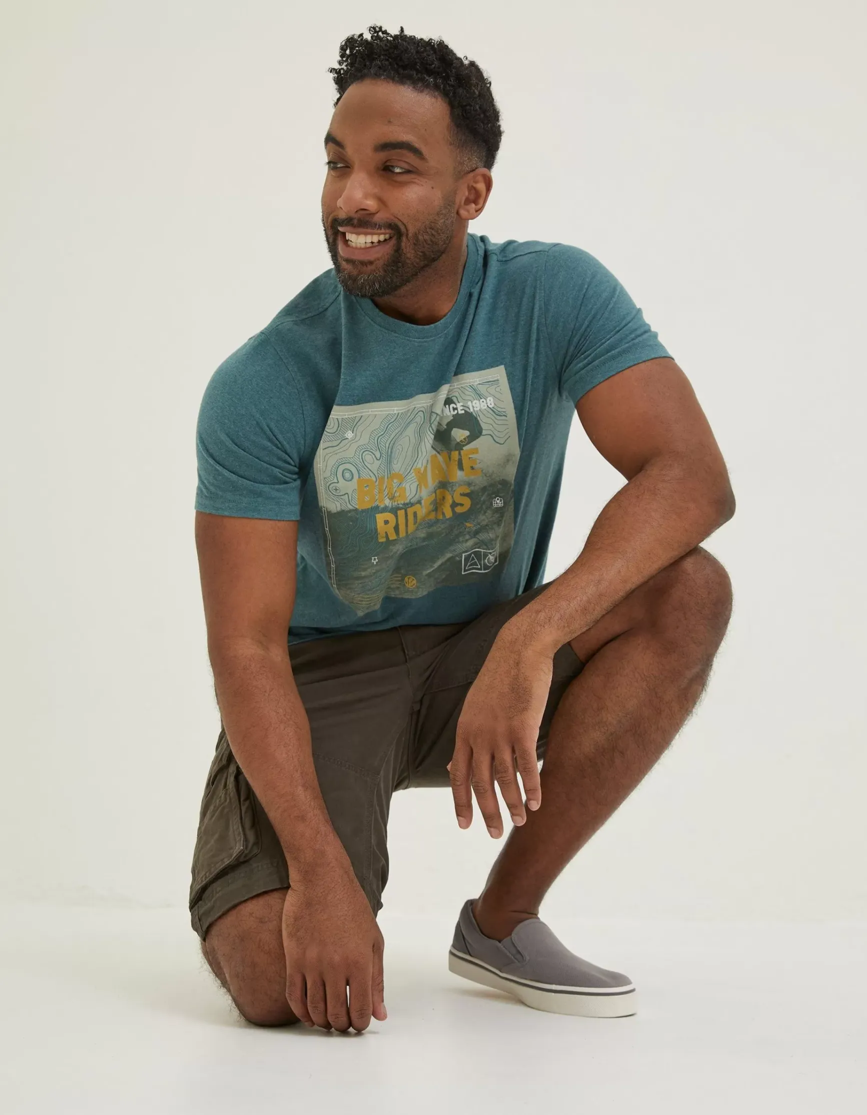 FatFace Big Wave Riders T-Shirt|Men T-Shirts