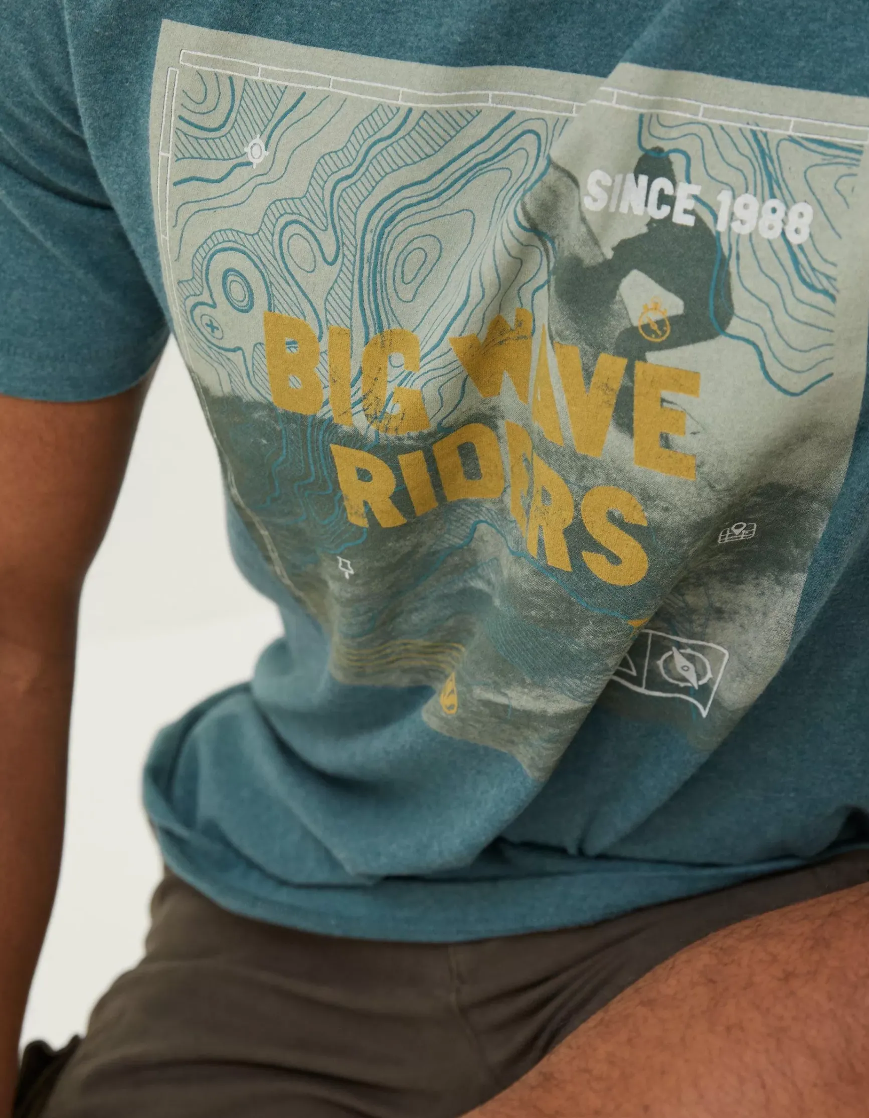 FatFace Big Wave Riders T-Shirt|Men T-Shirts