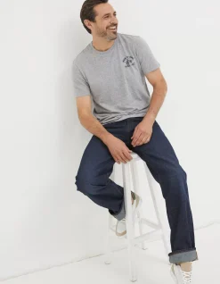 FatFace Bike Pedal T-Shirt|Men T-Shirts