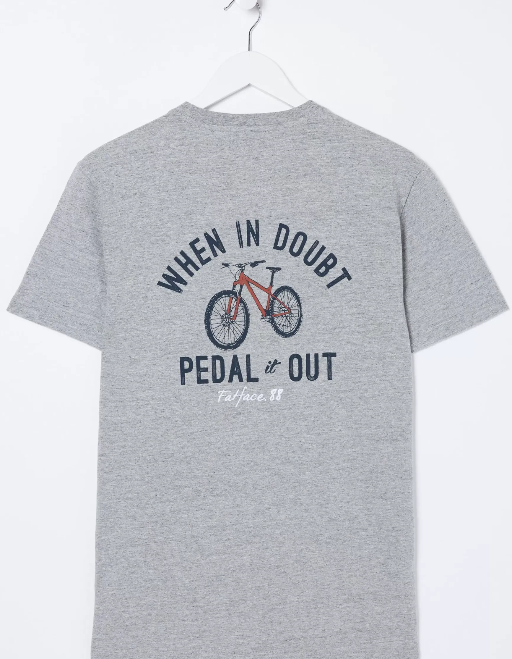 FatFace Bike Pedal T-Shirt|Men T-Shirts