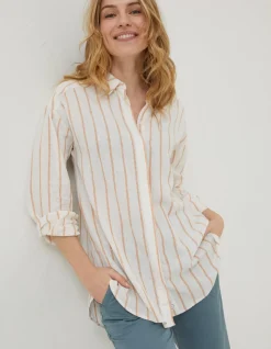 FatFace Billie Linen Blend Shirt|Women Shirts & Blouses