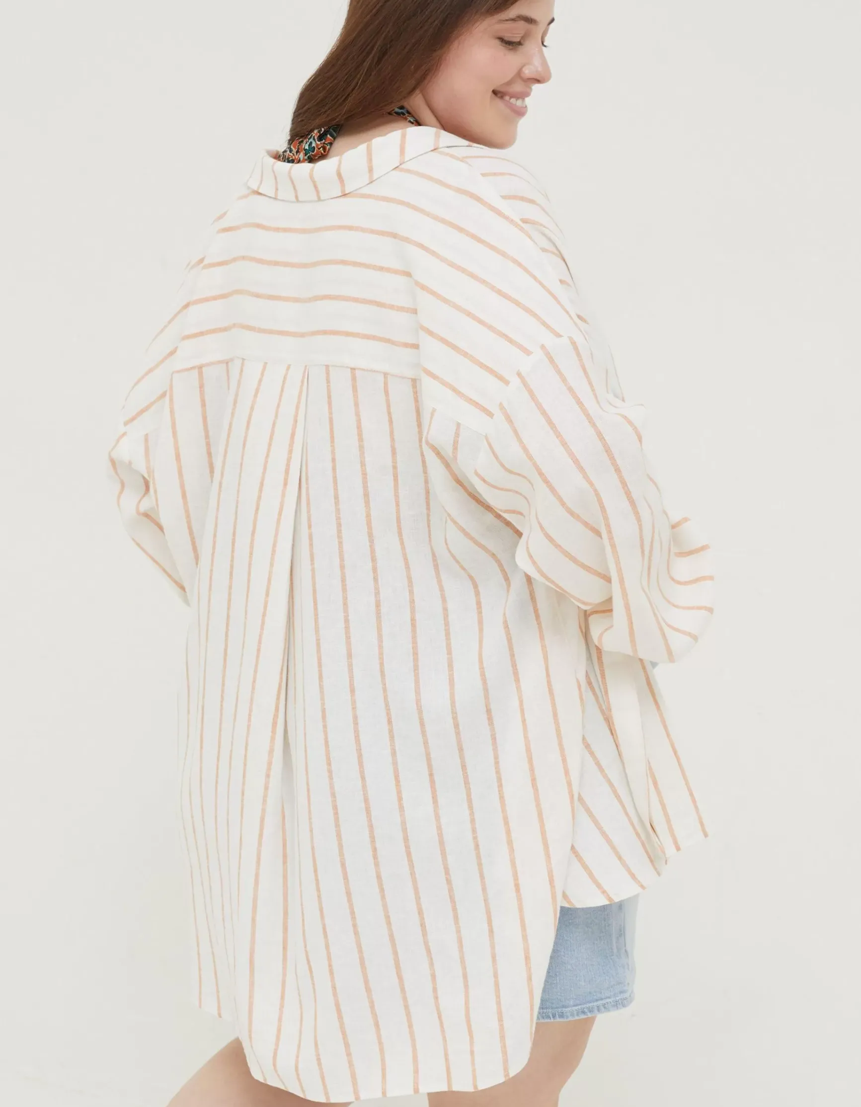 FatFace Billie Linen Blend Shirt|Women Shirts & Blouses