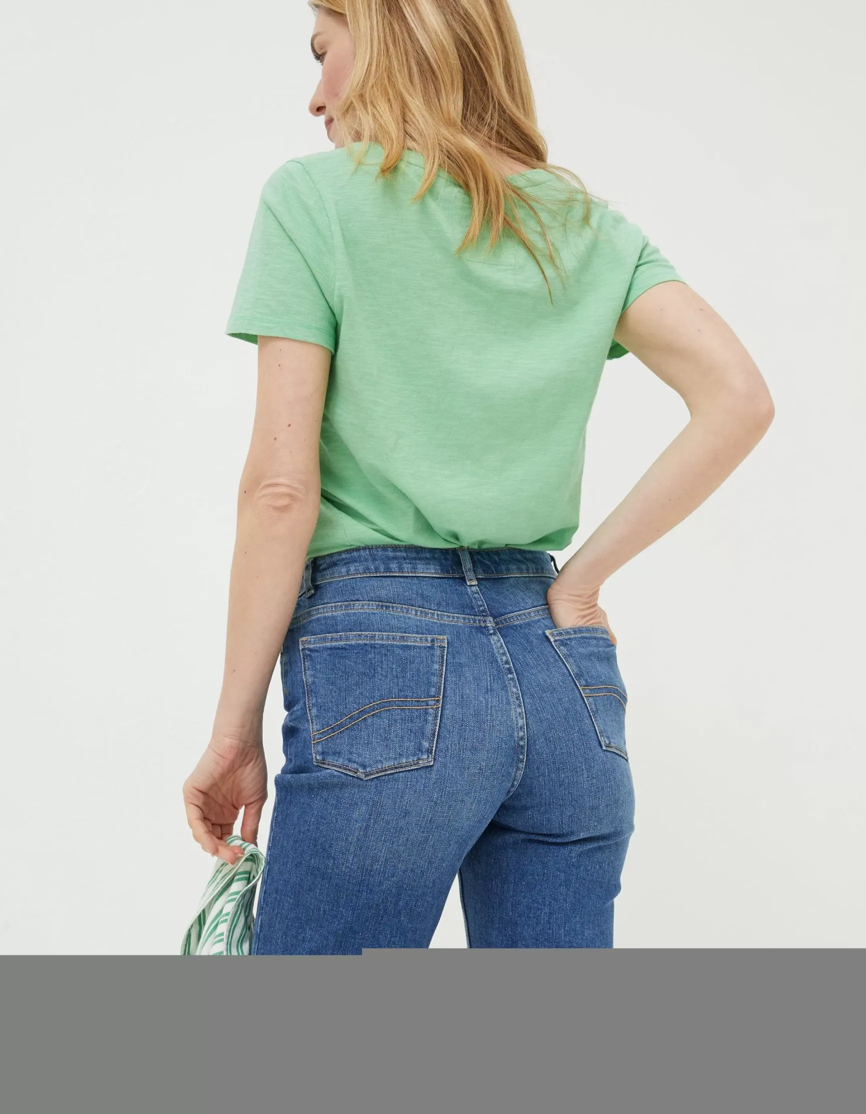 FatFace Bisley Denim Bermuda Shorts|Women Shorts