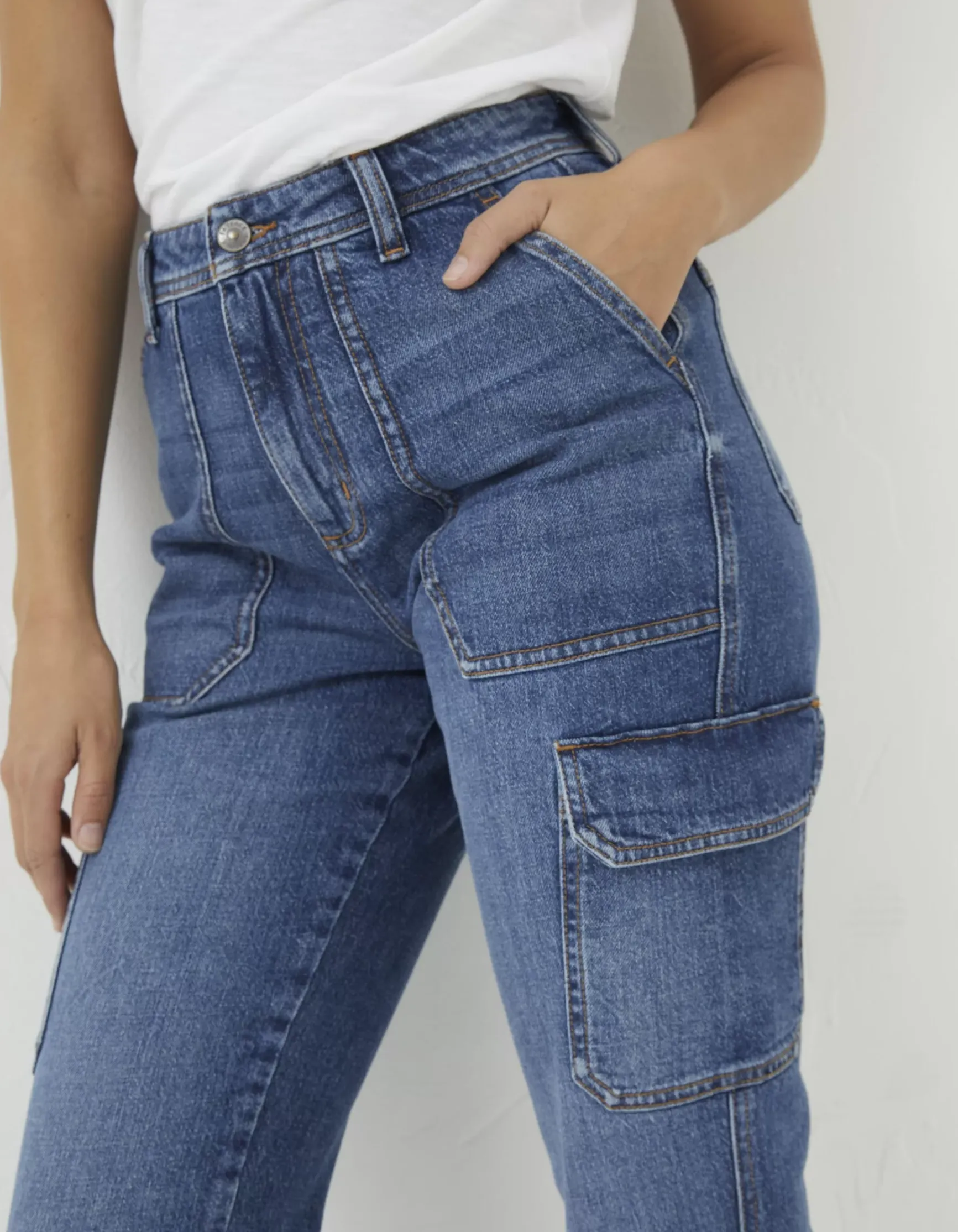 FatFace Blair Cargo Jeans|Women Jeans & Dungarees
