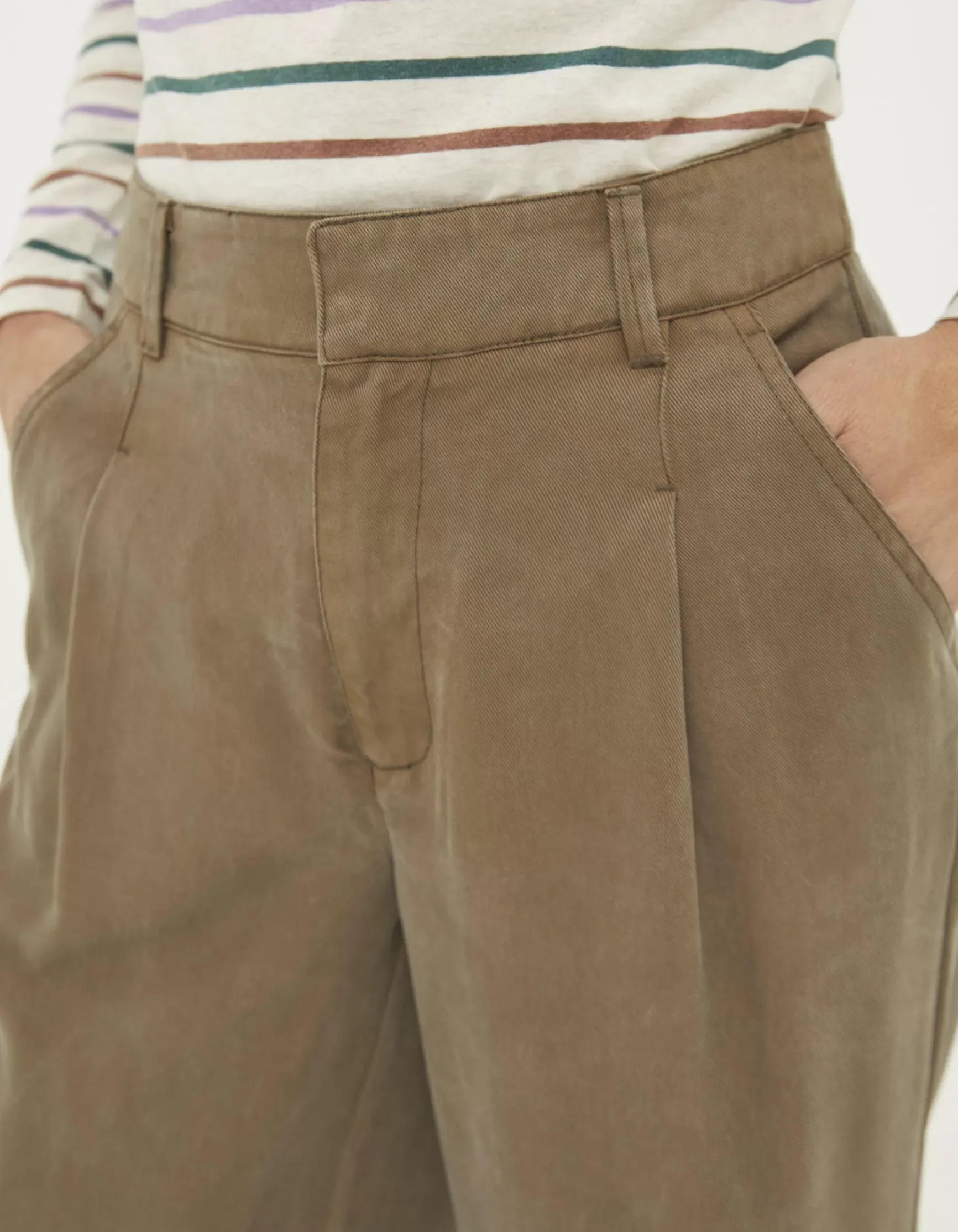 FatFace Blake Wide Leg Drape Trousers|Women View All