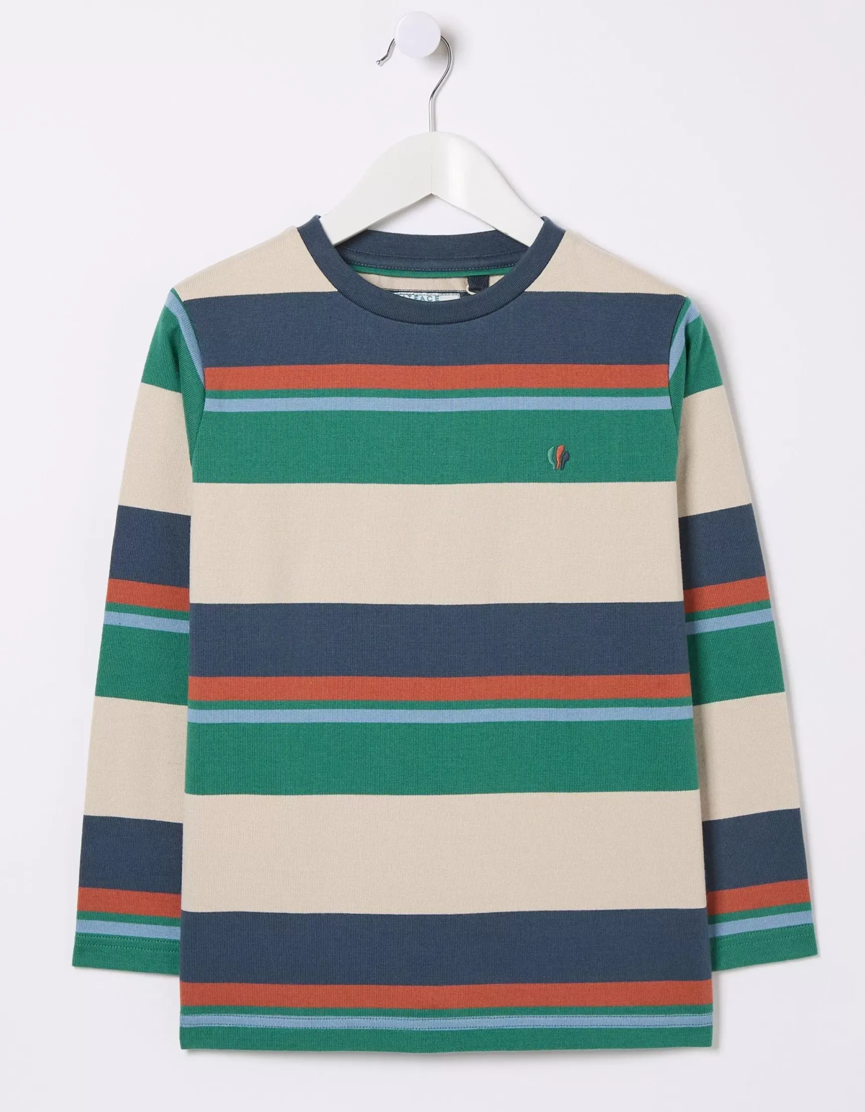 FatFace Block Stripe Jersey T-Shirt|Boys View All