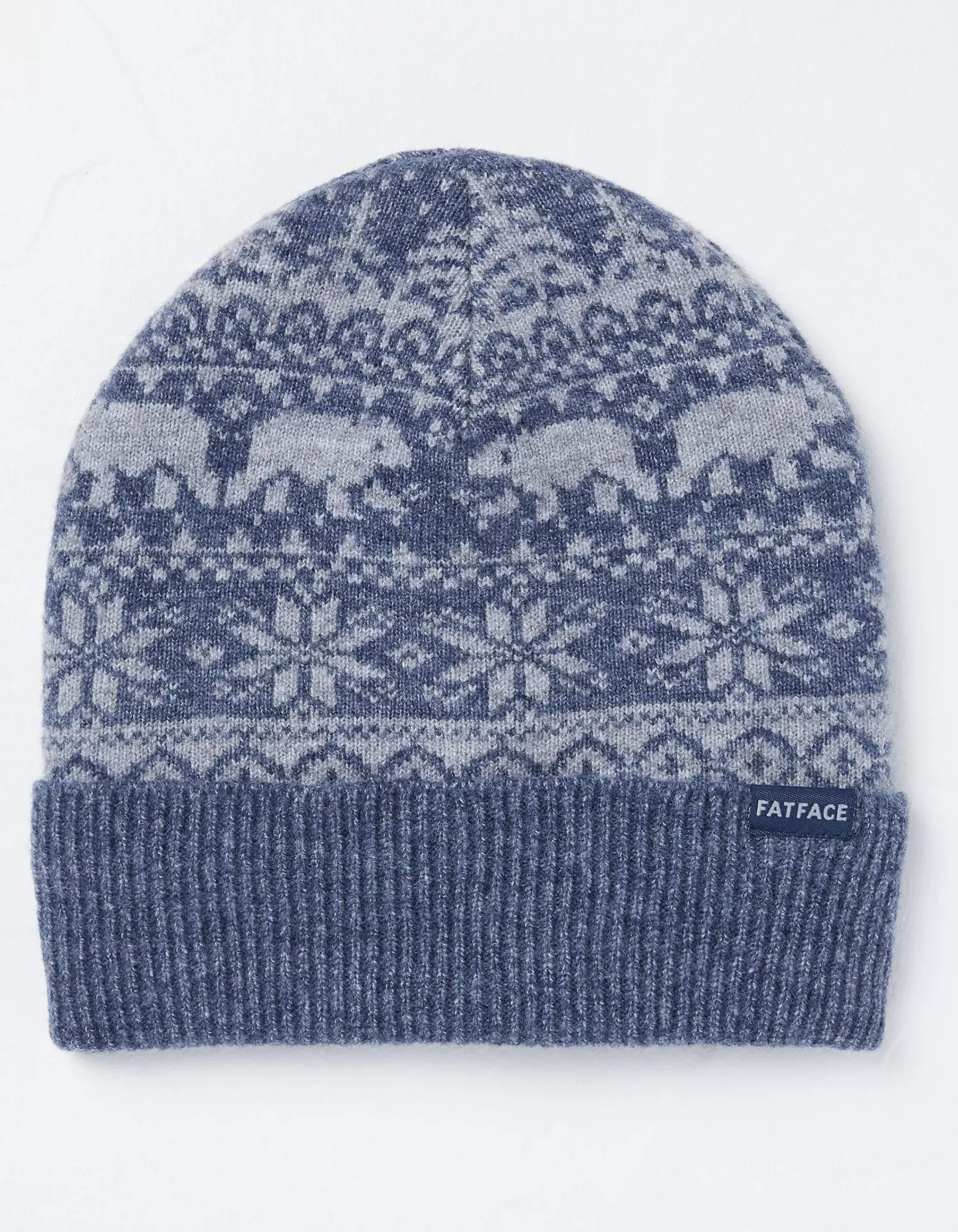 FatFace Bobbi Bear Fairisle Beanie|Kids View All