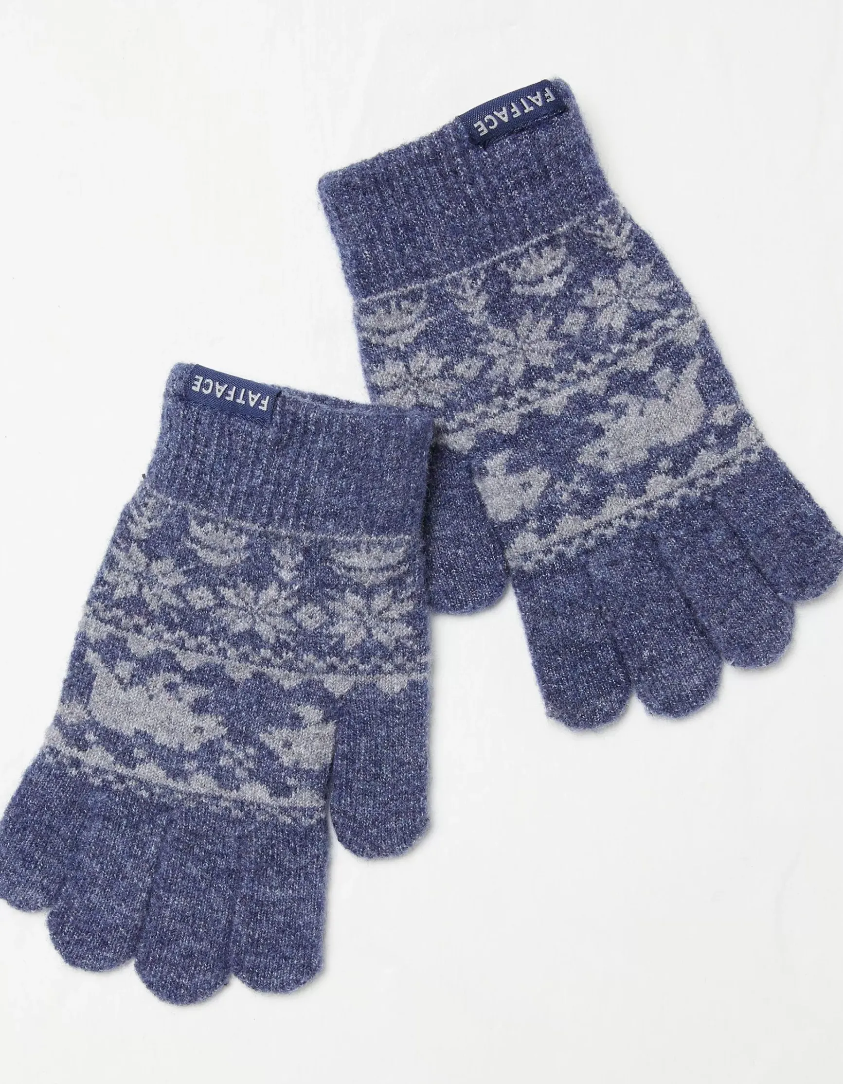 FatFace Bobbi Bear Fairisle Gloves|Kids View All