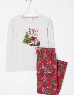 FatFace Bobbi Bear Pyjama Set|Boys View All