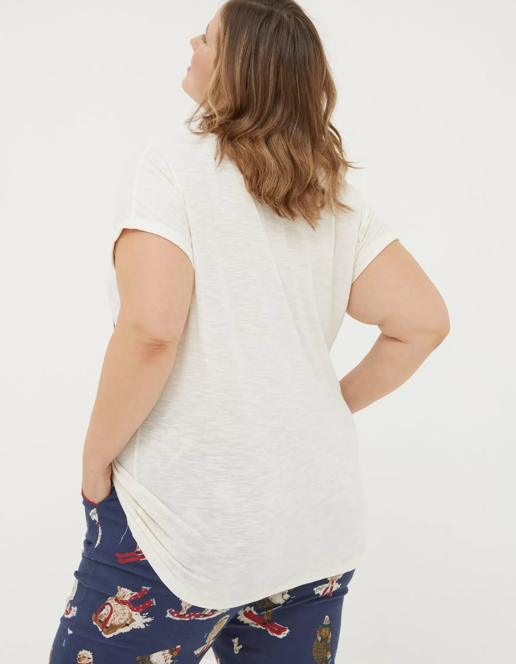 FatFace Bobbi Bear T-Shirt|Women Nightwear & Loungewear