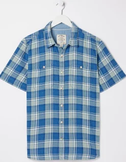 FatFace Bodmin Indigo Check Shirt|Men View All