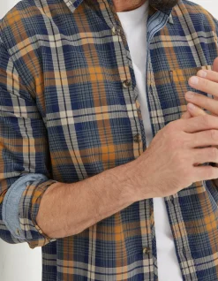 FatFace Bonby Indigo Check Shirt|Men View All