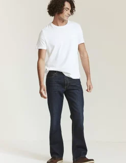 FatFace Bootcut Dark Vintage Wash Jeans|Men Jeans