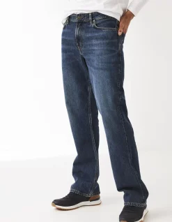 FatFace Bootcut Mid Wash Jeans|Men Jeans