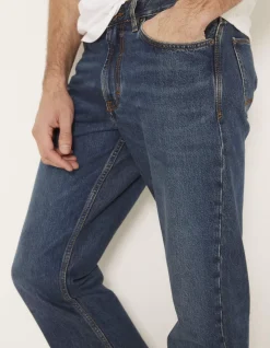 FatFace Bootcut Mid Wash Jeans|Men Jeans