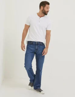 FatFace Bootcut Stone Wash Jeans|Men Jeans