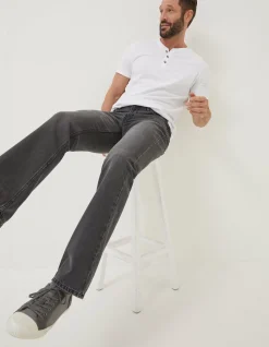 FatFace Bootcut Wash Jeans|Men Jeans