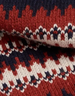 FatFace Borg Lined Fairisle Hoodie|Men View All