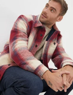 FatFace Boulby Check Overshirt|Men View All
