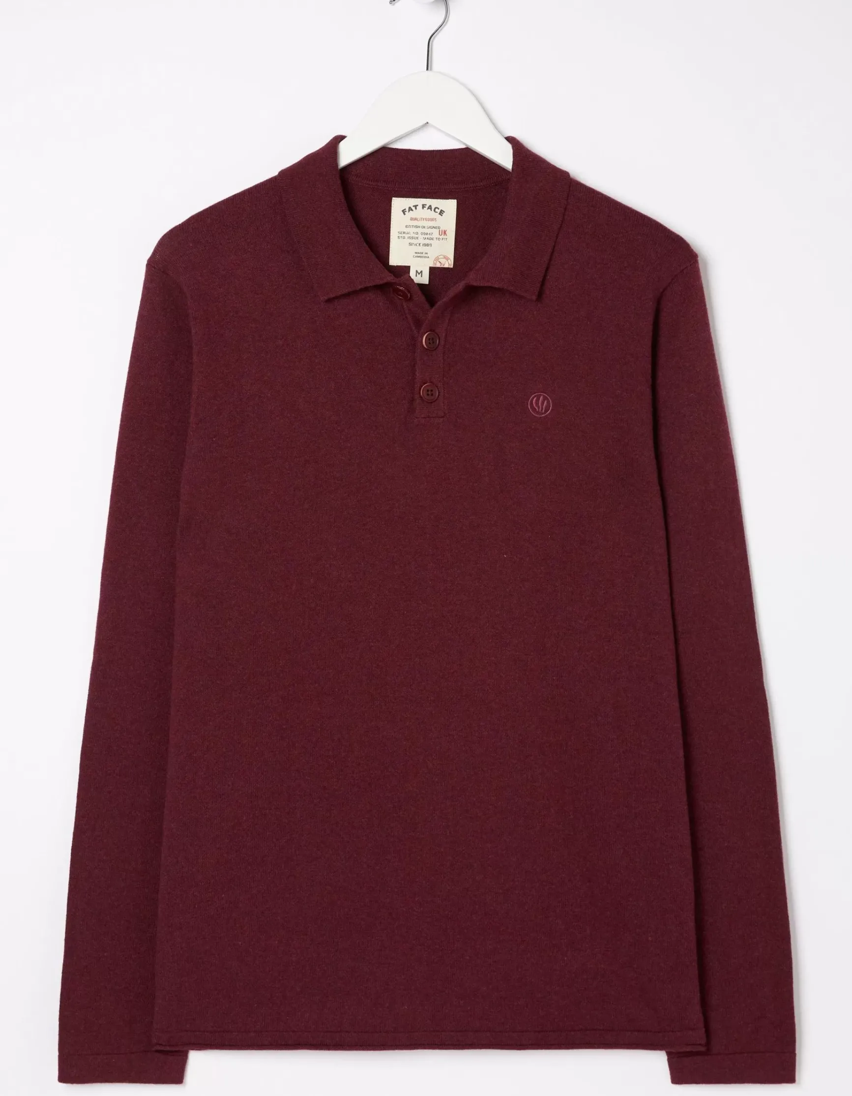 FatFace Braunton Collared Jumper|Men Knitwear
