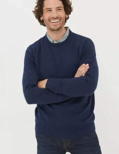 FatFace Braunton Crew Jumper|Men Knitwear