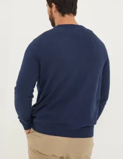 FatFace Braunton Crew Jumper|Men Knitwear
