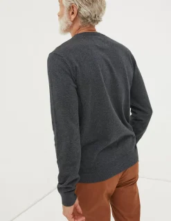 FatFace Braunton Crew Jumper|Men Knitwear