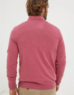 FatFace Braunton Half Neck Jumper|Men Knitwear