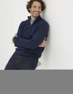 FatFace Braunton Half Neck Jumper|Men Knitwear