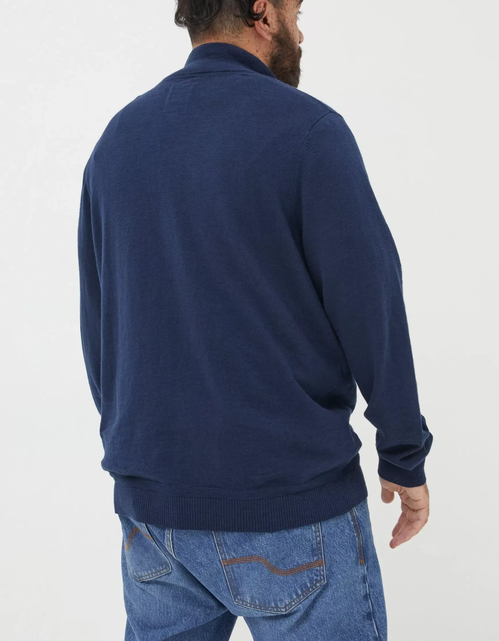 FatFace Braunton Half Neck Jumper|Men Knitwear