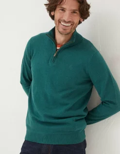FatFace Braunton Half Neck Jumper|Men Knitwear