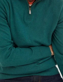 FatFace Braunton Half Neck Jumper|Men Knitwear
