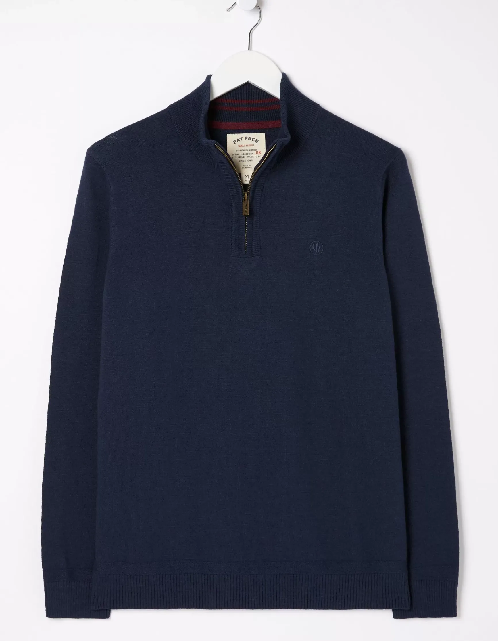 FatFace Braunton Half Neck Jumper|Men Knitwear