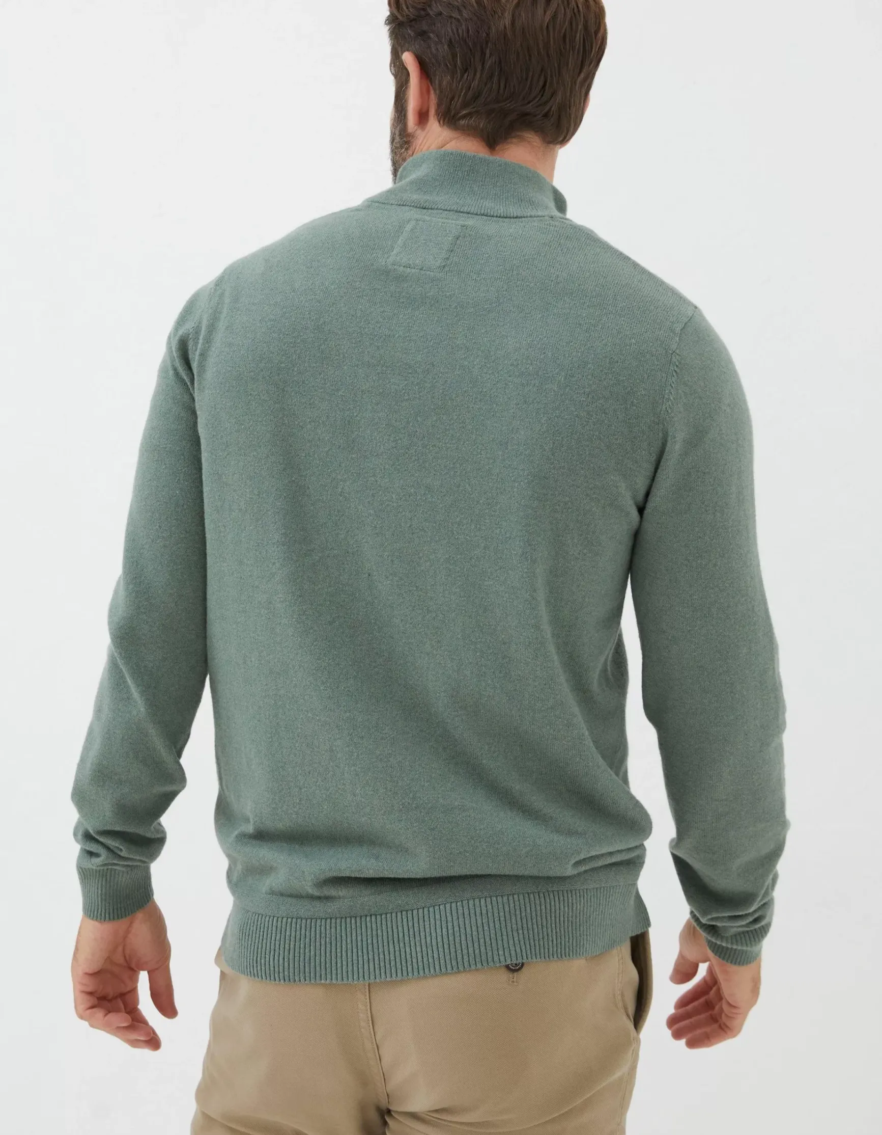 FatFace Braunton Half Neck Jumper|Men Knitwear
