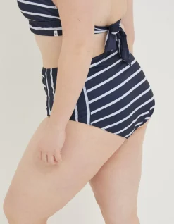 FatFace Breton High Waisted Bikini Bottoms|Women Beachwear & Swimwear