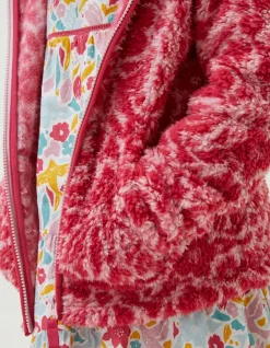 FatFace Bright Blooms Zip Through Fleece|Girls View All