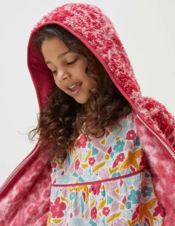 FatFace Bright Blooms Zip Through Fleece|Girls View All