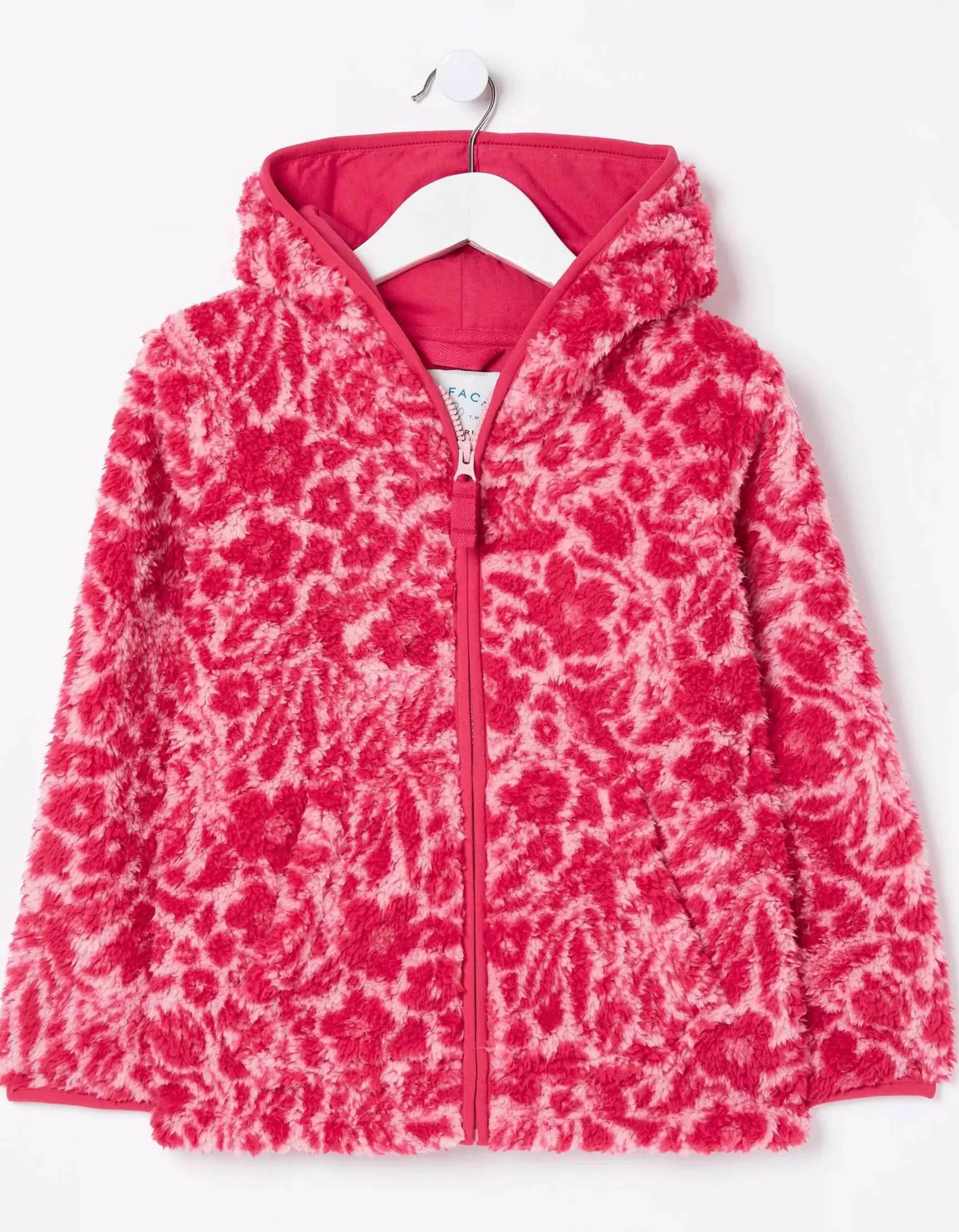 FatFace Bright Blooms Zip Through Fleece|Girls View All