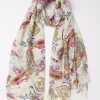 FatFace Bright Paisley Scarf|Women View All