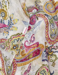 FatFace Bright Paisley Scarf|Women View All