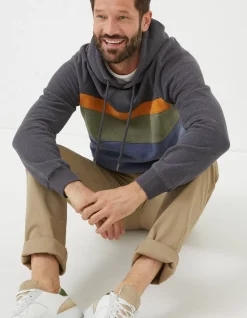 FatFace Brooke Cut And Sew Hoodie|Men Sweatshirts & Hoodies
