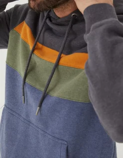 FatFace Brooke Cut And Sew Hoodie|Men Sweatshirts & Hoodies