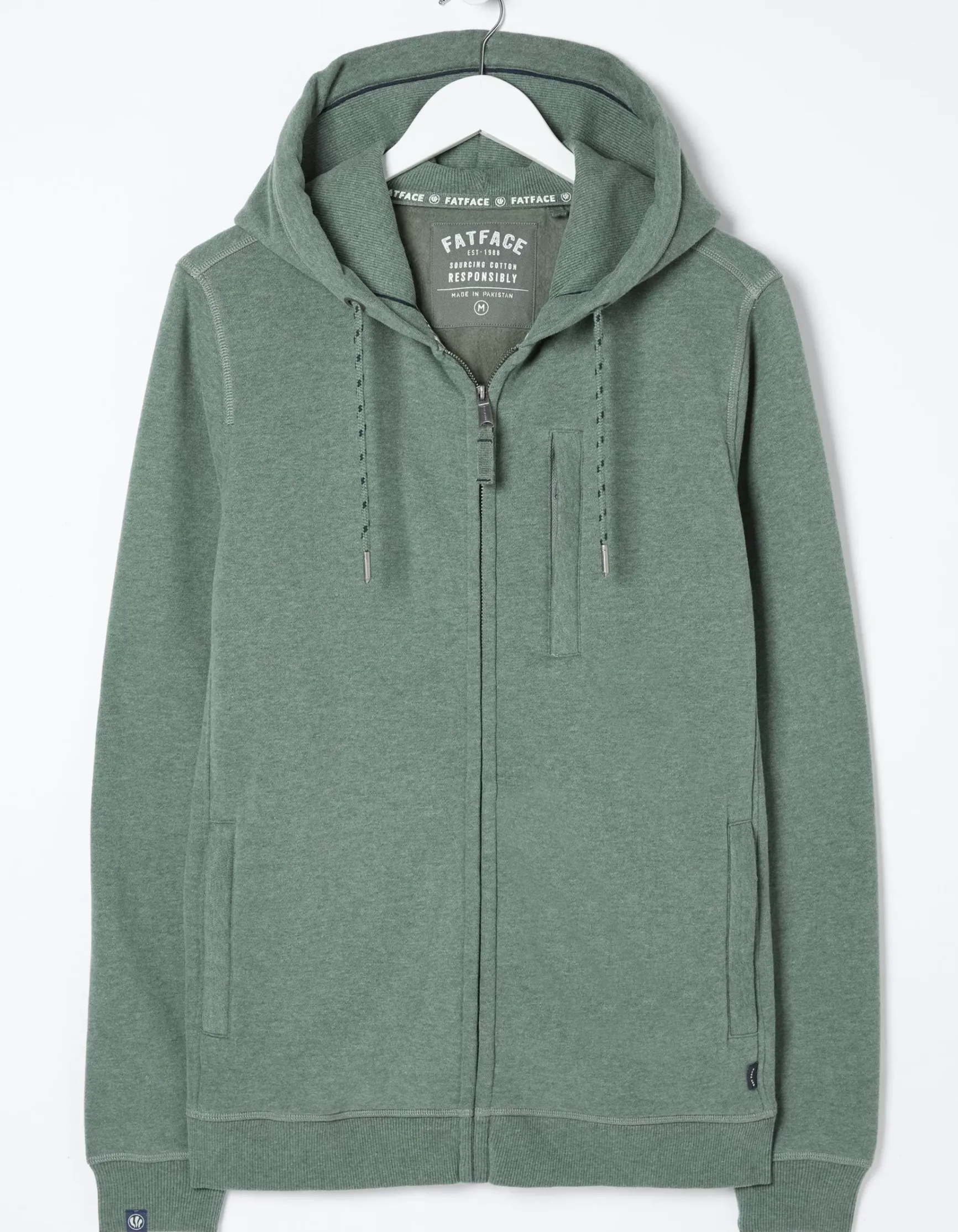 FatFace Brooke Zip Through Hoodie|Men View All