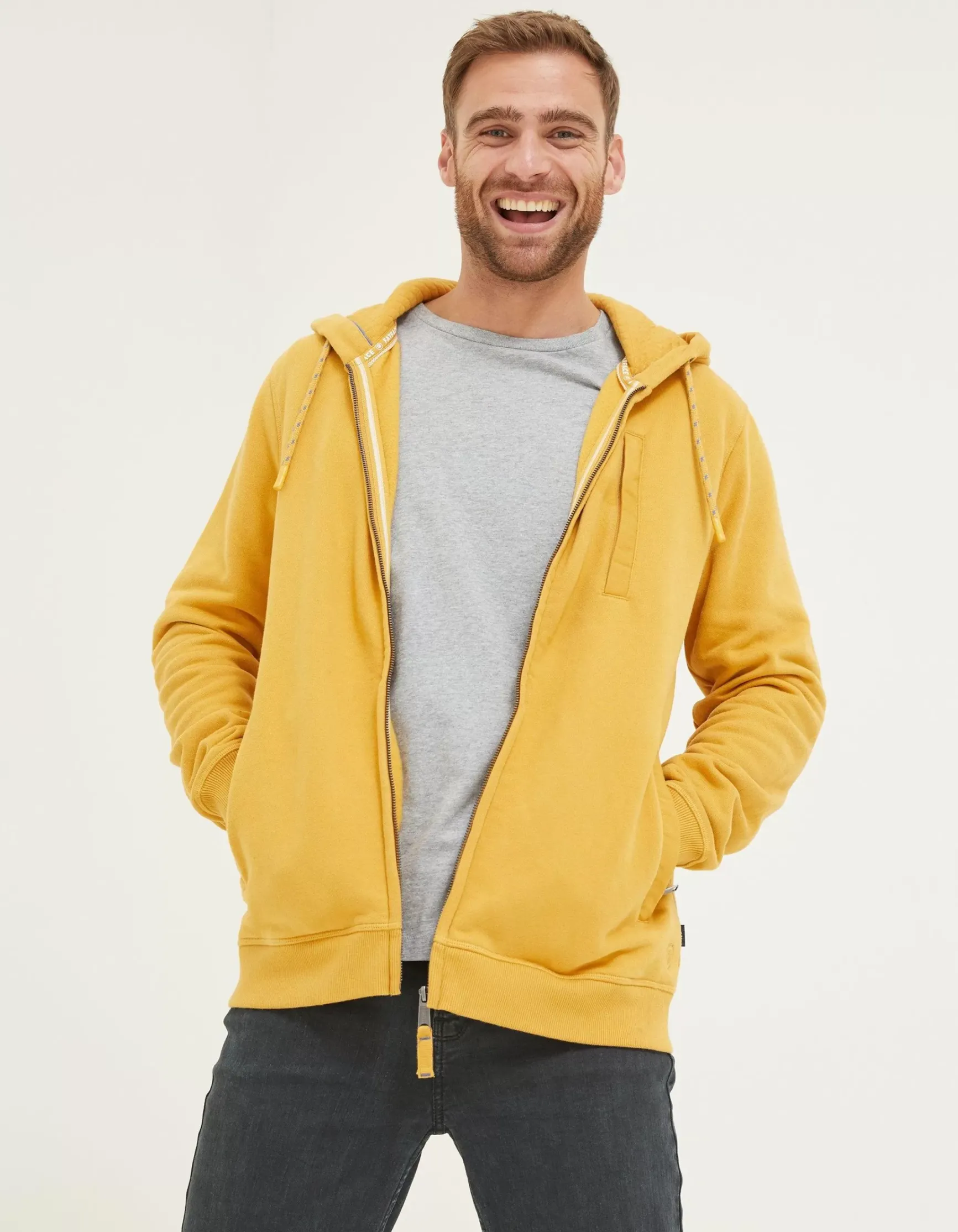 FatFace Brooke Zip Through Hoodie|Men Sweatshirts & Hoodies