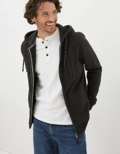 FatFace Brooke Zip Through Hoodie|Men Sweatshirts & Hoodies