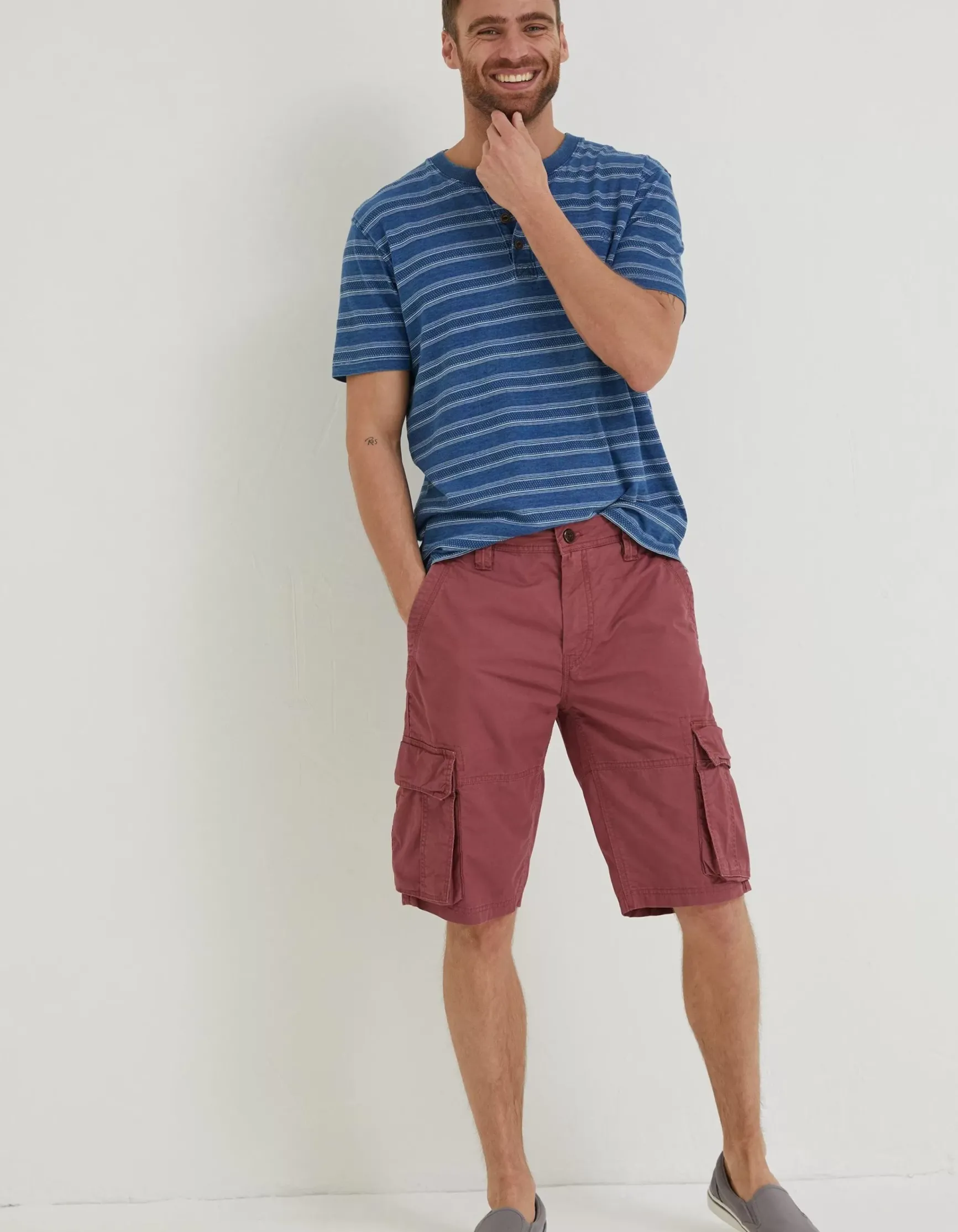 FatFace Bude Lightweight Cargo Shorts|Men Shorts