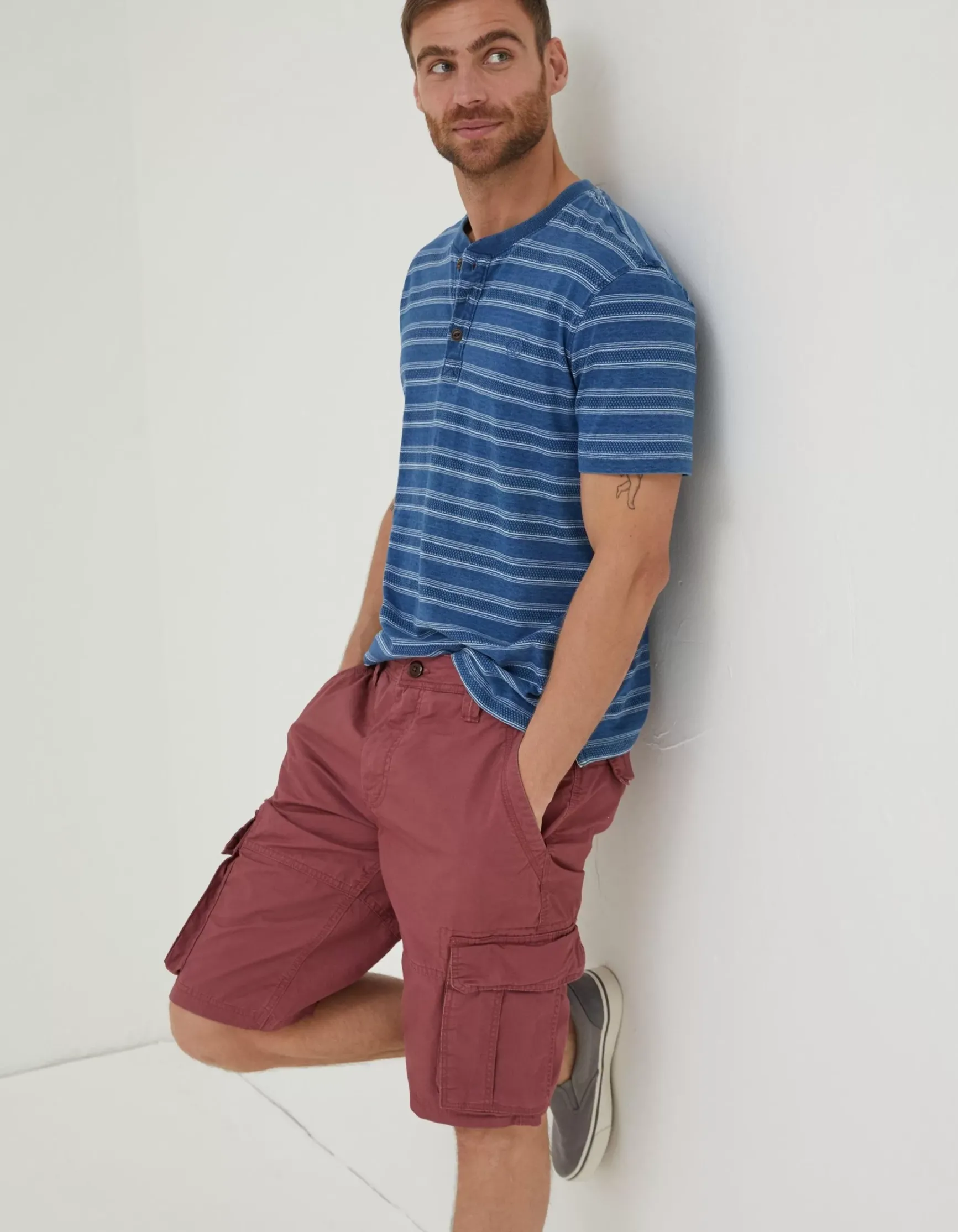 FatFace Bude Lightweight Cargo Shorts|Men Shorts